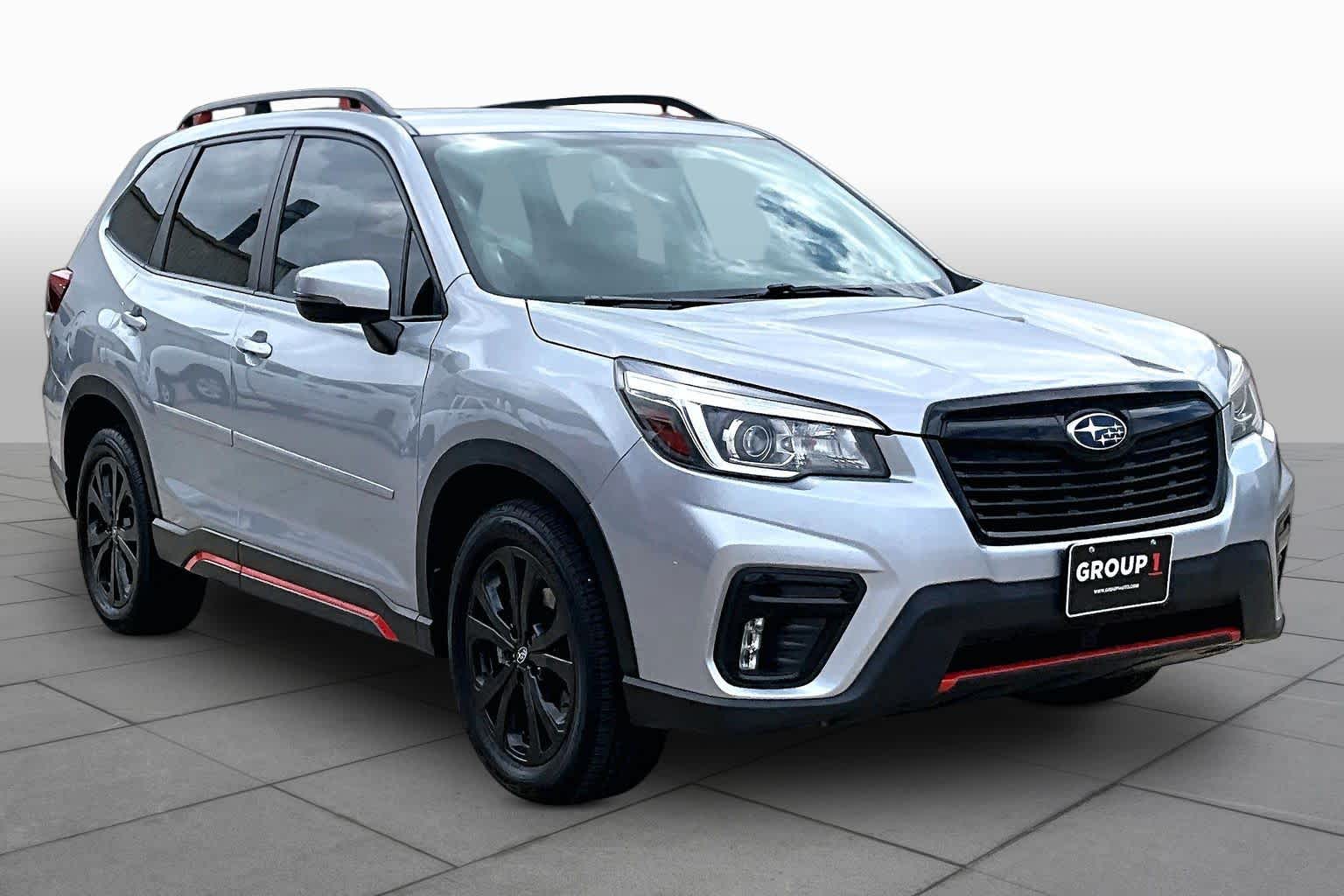 2020 Subaru Forester Sport Ice Silver Metallic at Group 1 GMC Buick South