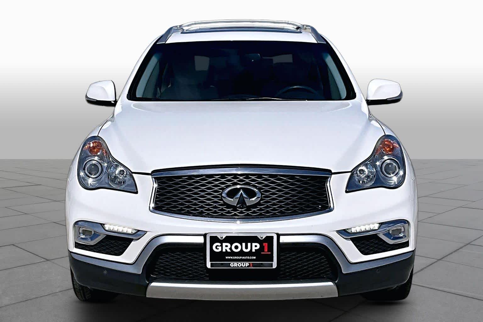 2017 INFINITI QX50  Majestic White at Group 1 Toyota Southwest