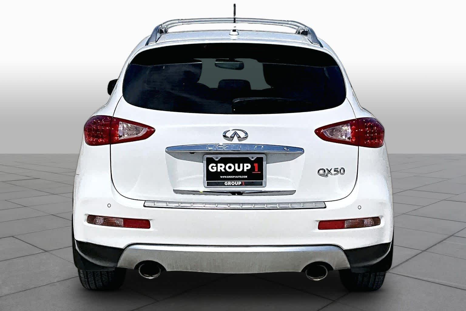 2017 INFINITI QX50  Majestic White at Group 1 Toyota Southwest