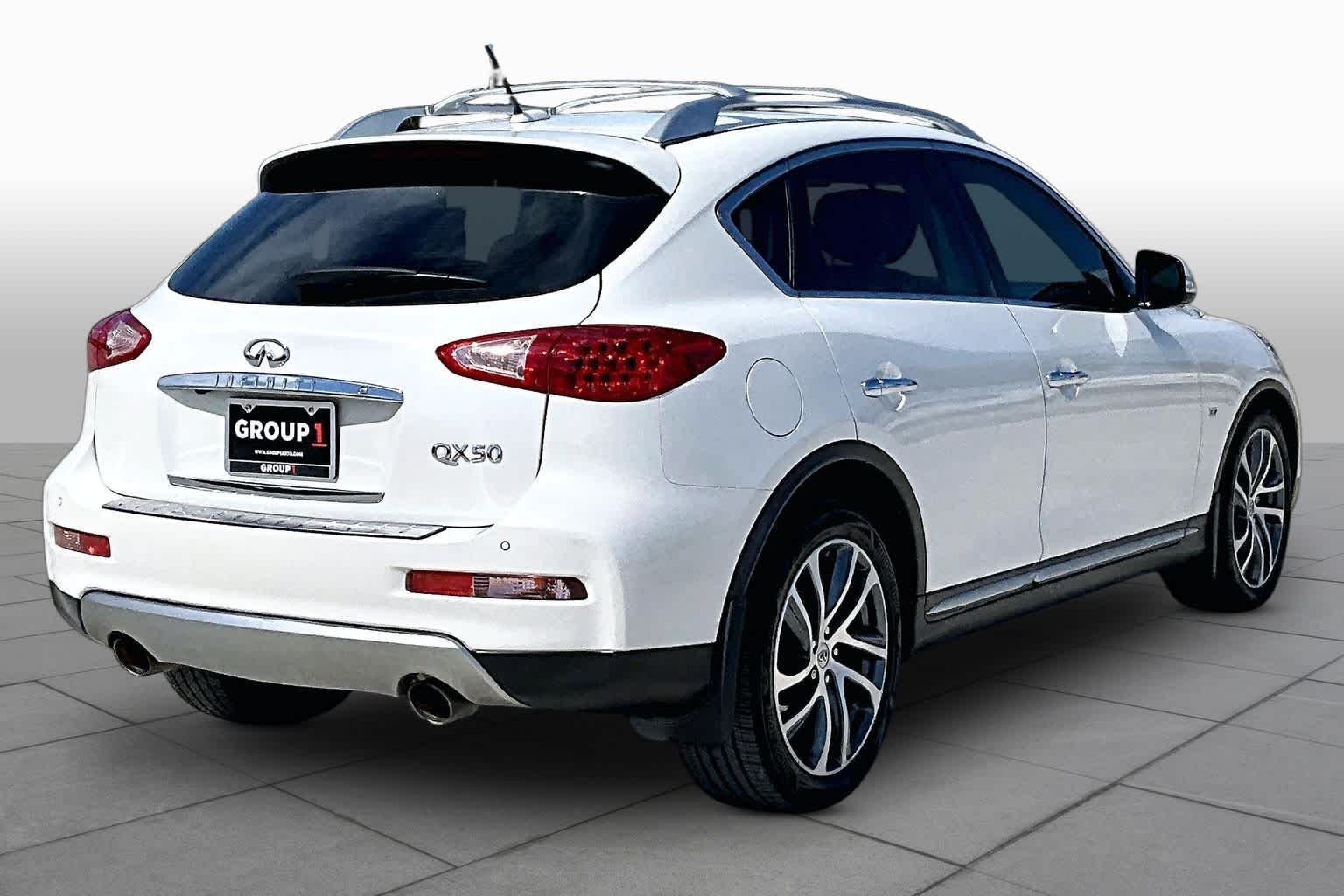 2017 INFINITI QX50  Majestic White at Group 1 Toyota Southwest