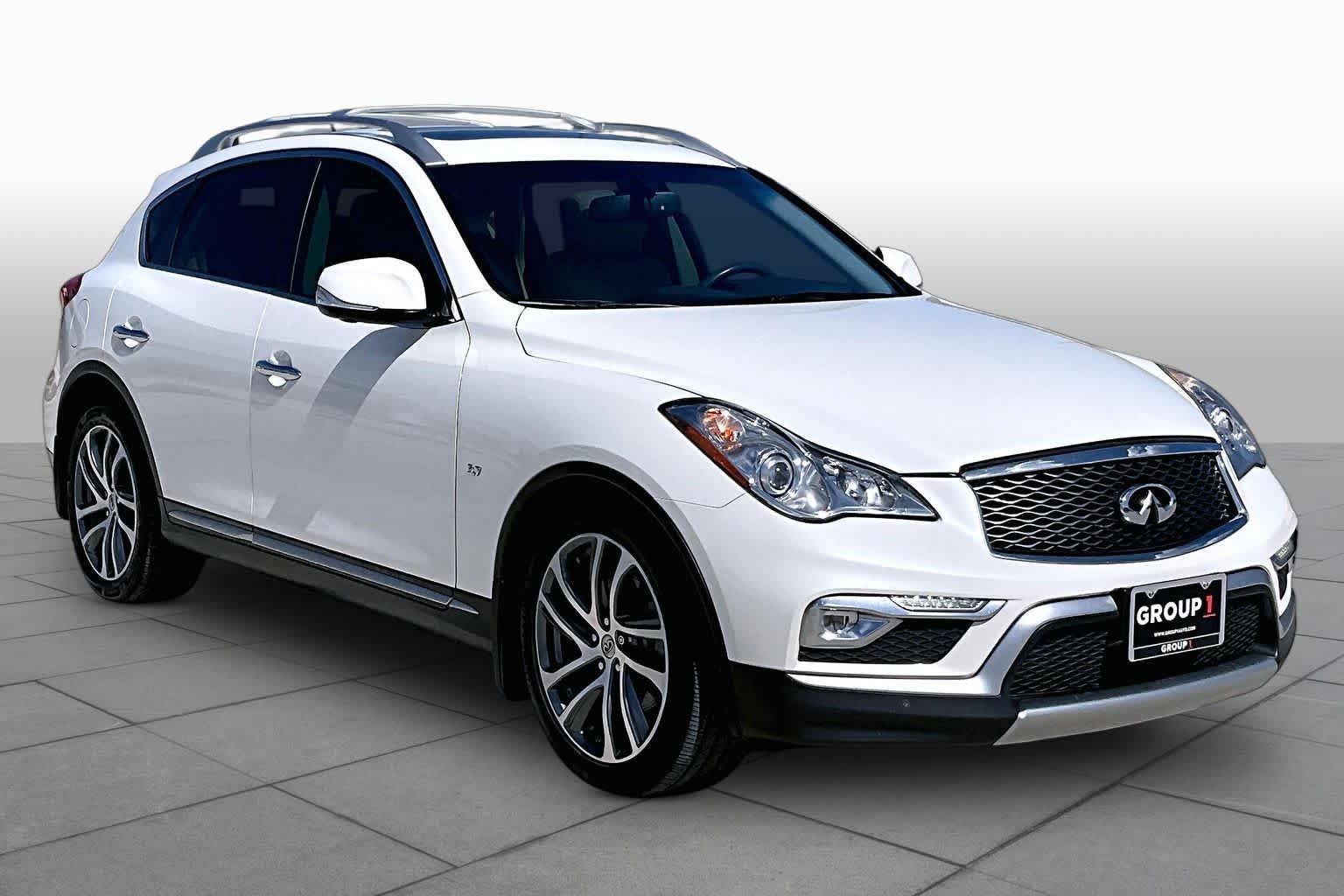 2017 INFINITI QX50  Majestic White at Group 1 Toyota Southwest