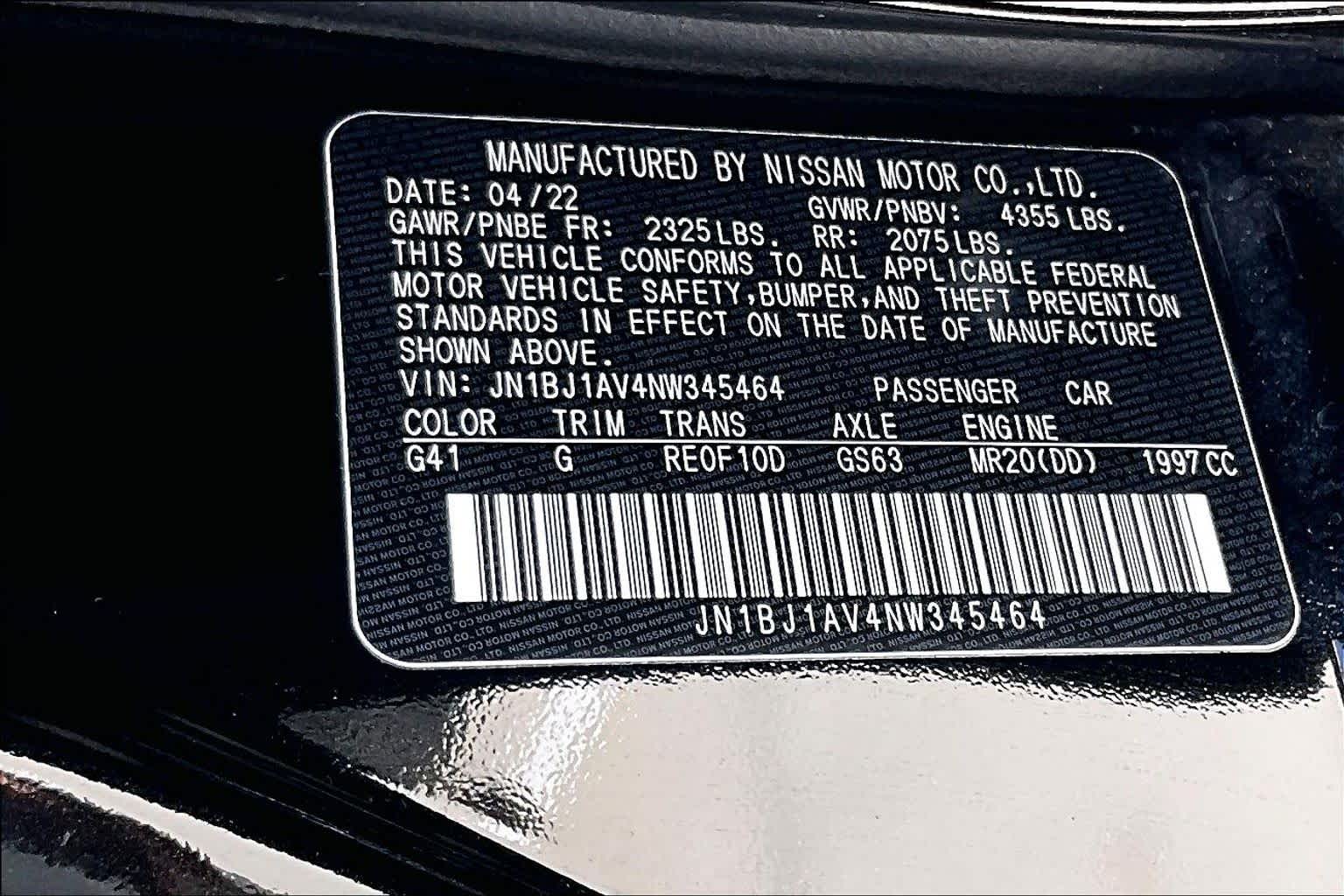 2022 Nissan Rogue Sport S Magnetic Black Pearl at HGreg Houston