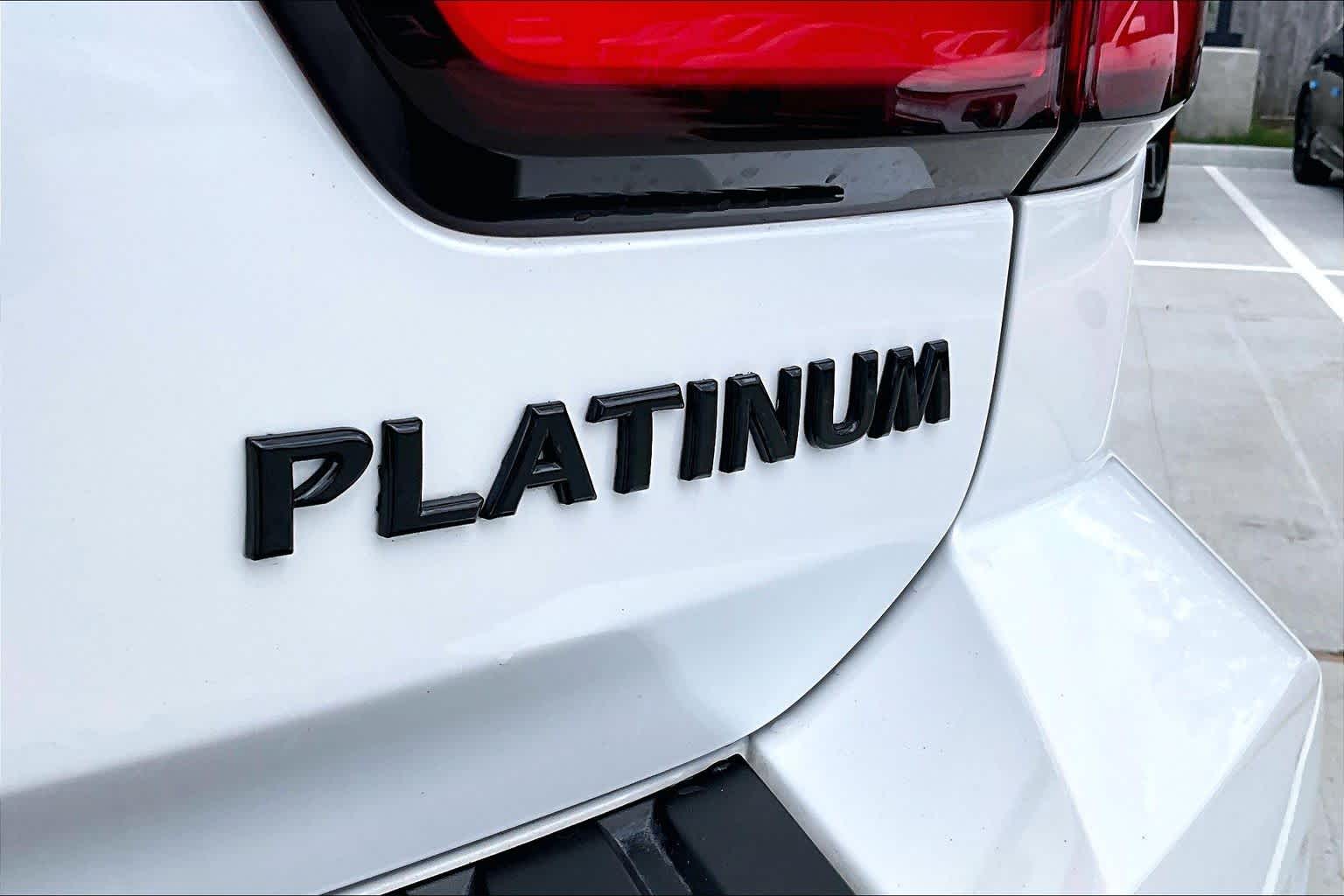 2023 Nissan Armada Platinum Aspen White Tricoat at AutoNation USA Katy
