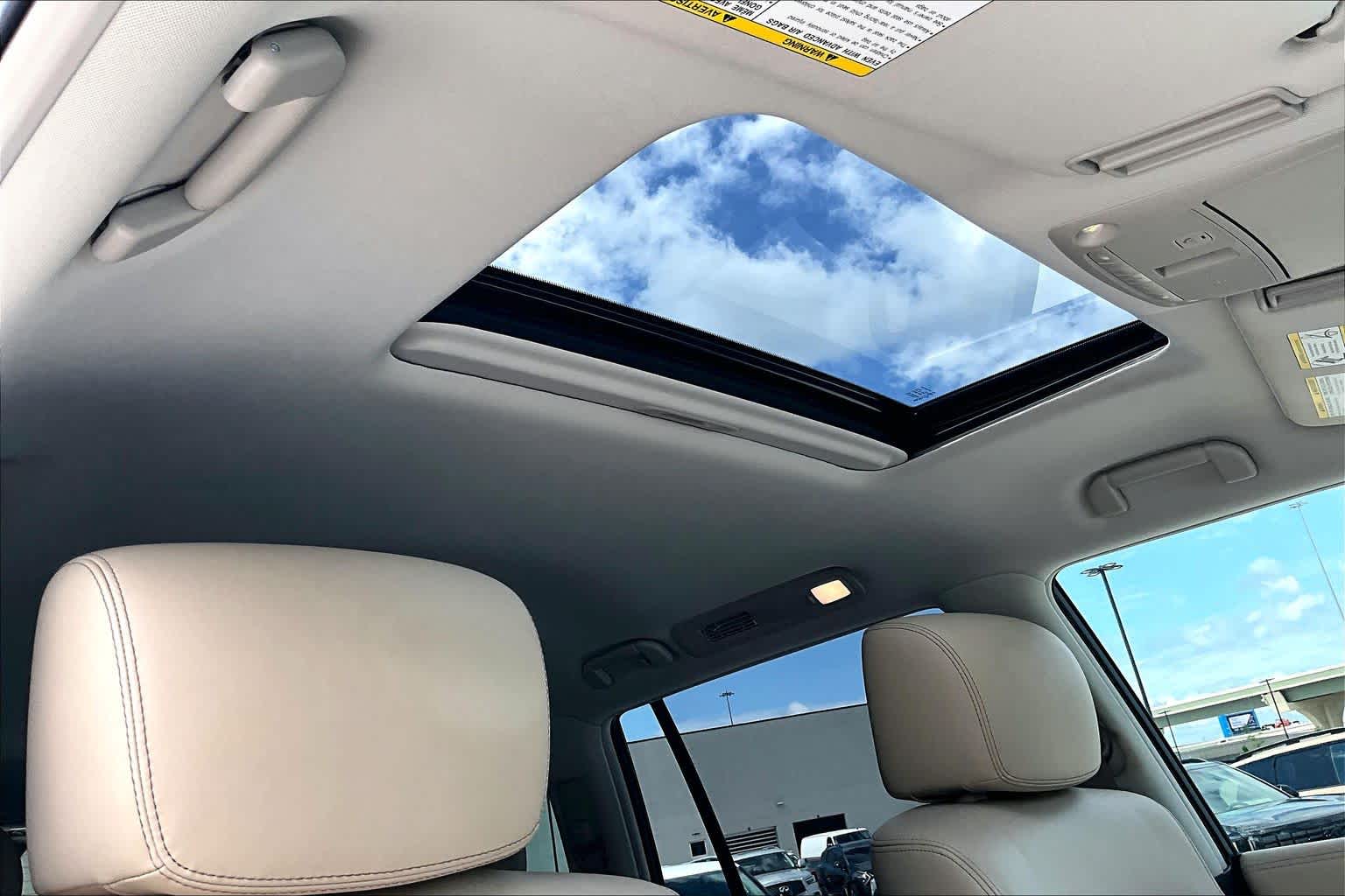 2023 Nissan Armada Platinum Aspen White Tricoat at AutoNation USA Katy