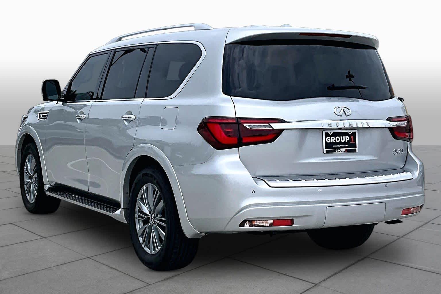 2022 INFINITI QX80 LUXE Liquid Platinum at Westside Kia