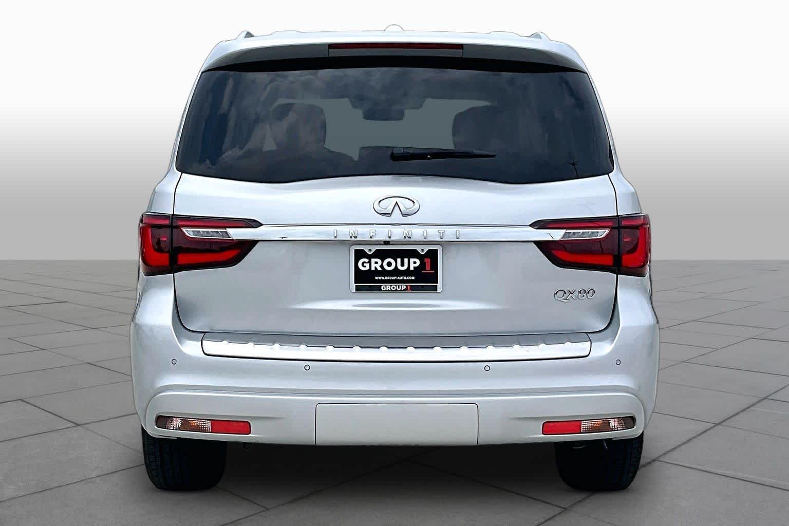 2022 INFINITI QX80 LUXE Liquid Platinum at Westside Kia