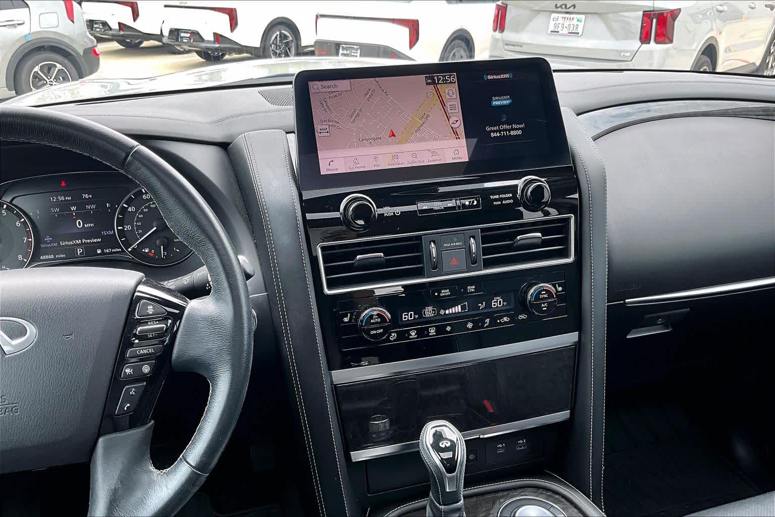 2022 INFINITI QX80 LUXE Liquid Platinum at Westside Kia