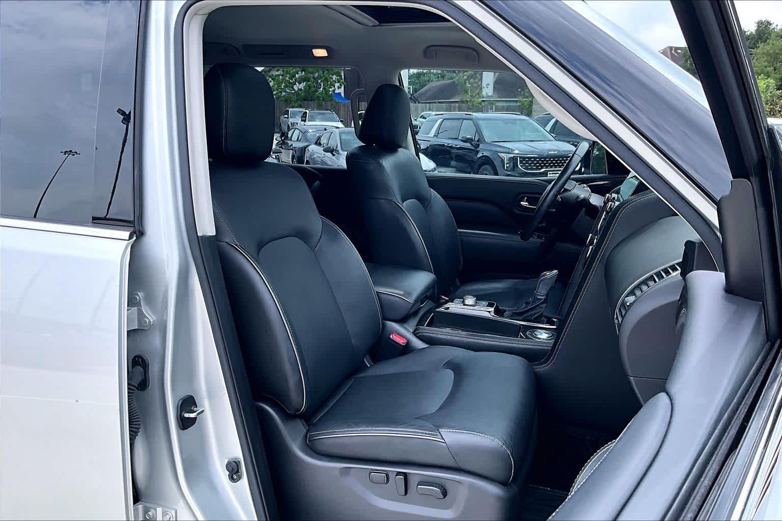2022 INFINITI QX80 LUXE Liquid Platinum at Westside Kia
