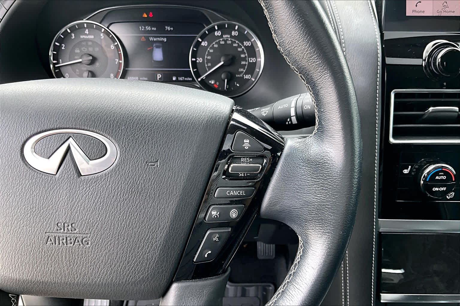 2022 INFINITI QX80 LUXE Liquid Platinum at Westside Kia