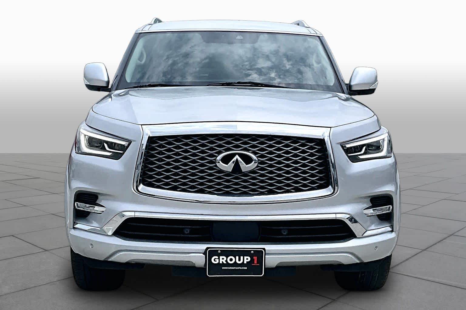 2022 INFINITI QX80 LUXE Liquid Platinum at Westside Kia