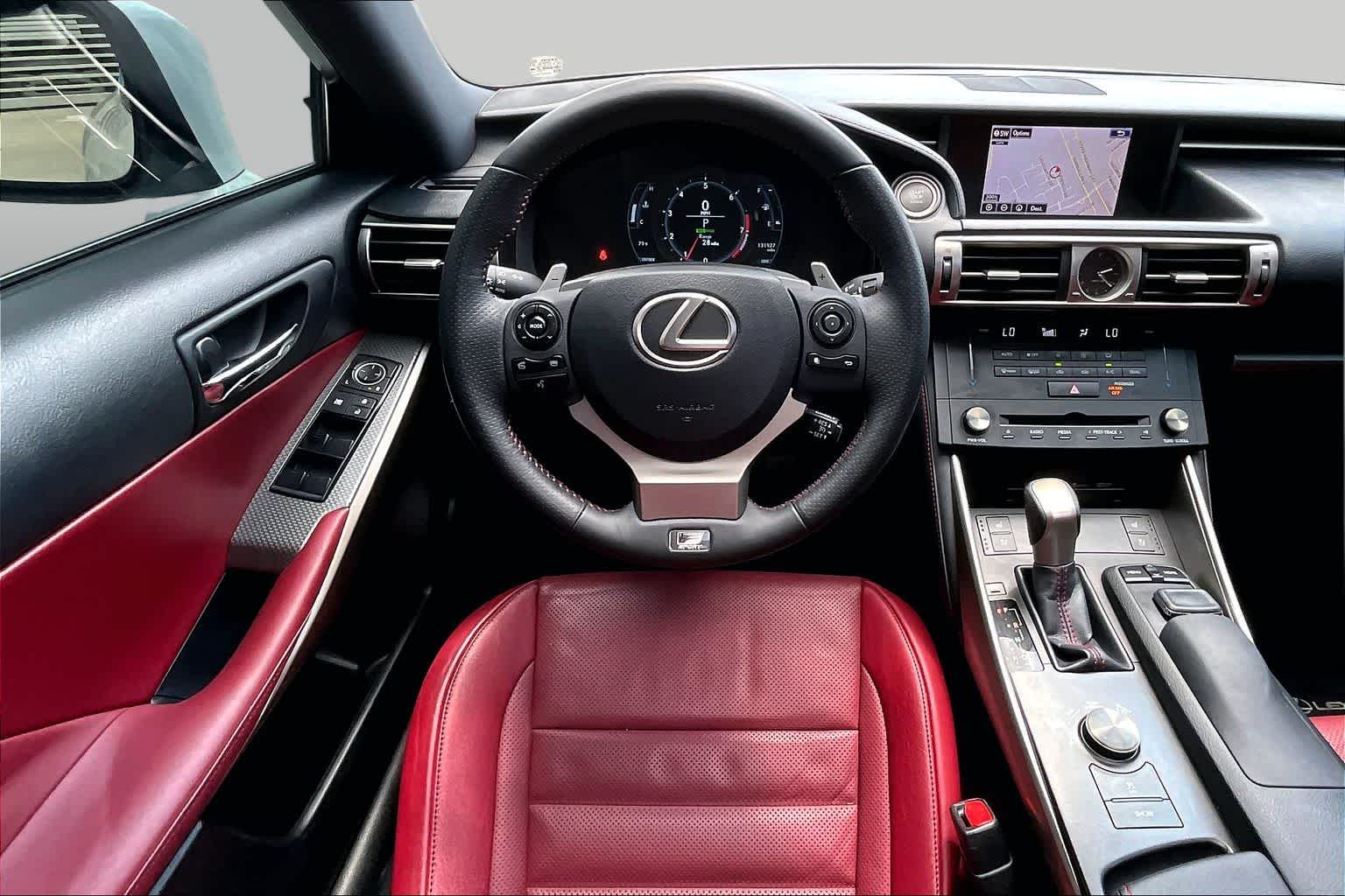 2015 Lexus IS 350  Ultra White at Mercedes-Benz of Houston North