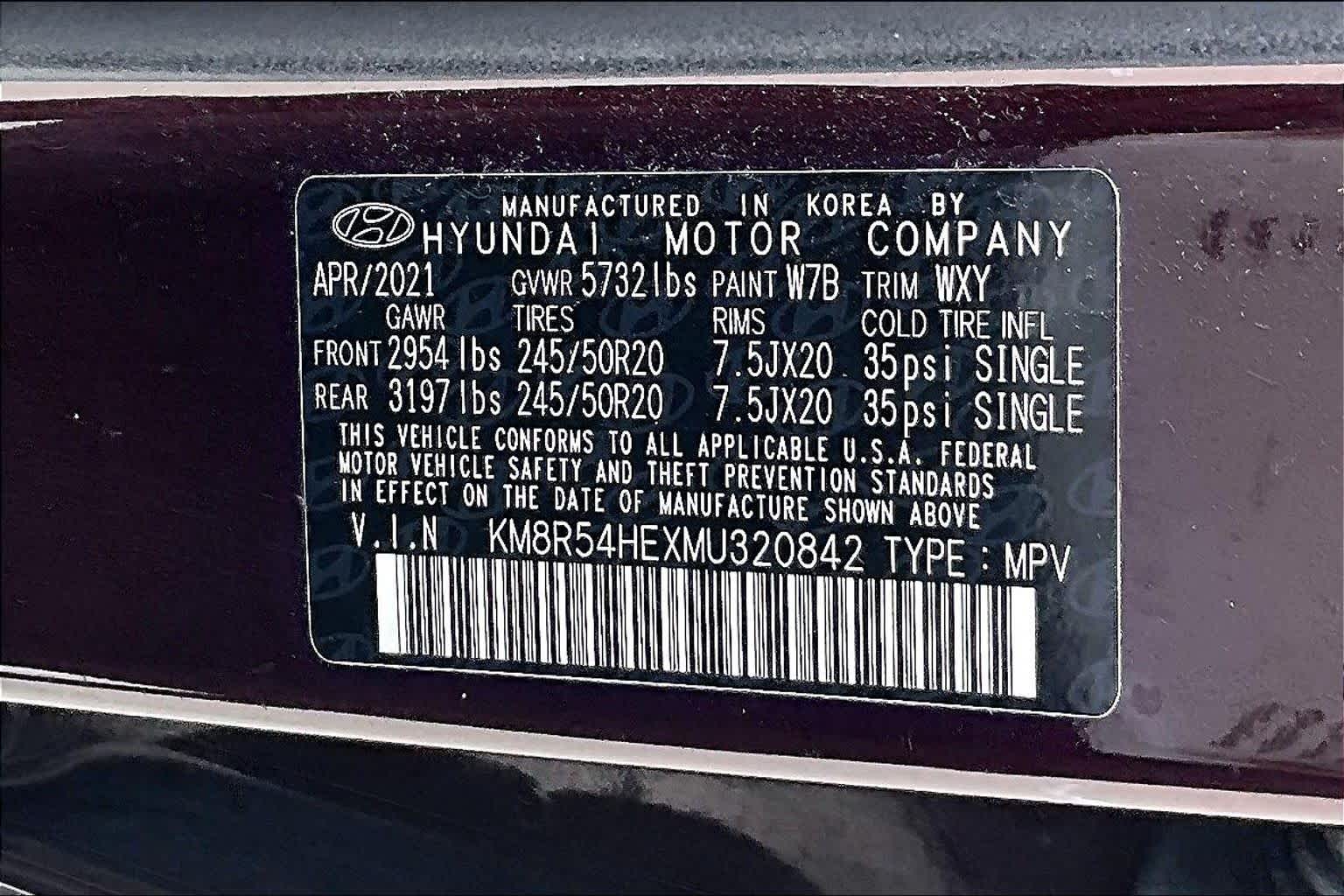 2021 Hyundai Palisade Limited Sierra Burgundy at Beck & Masten Kia