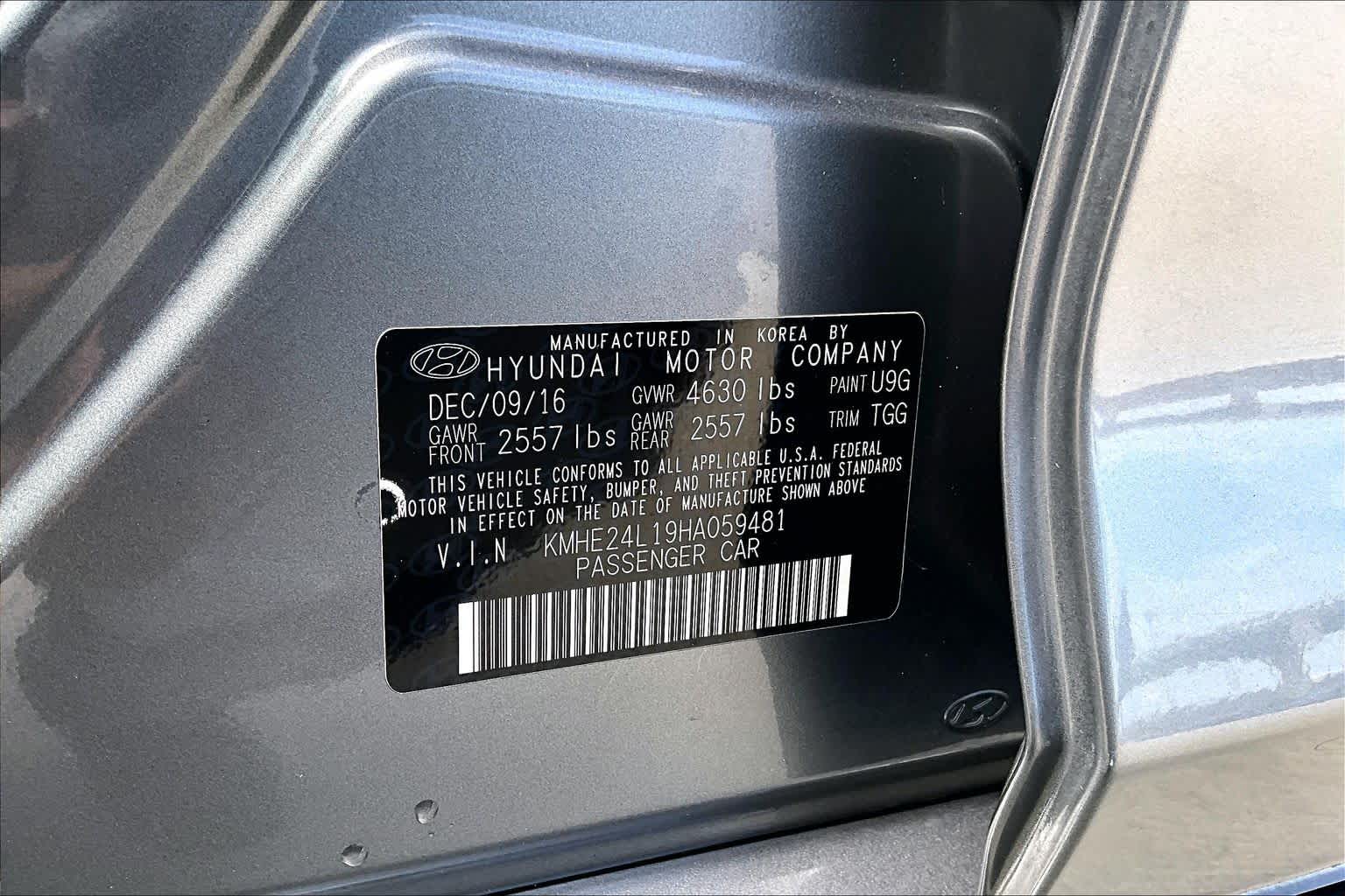 2017 Hyundai Sonata Hybrid photo 31 of 31