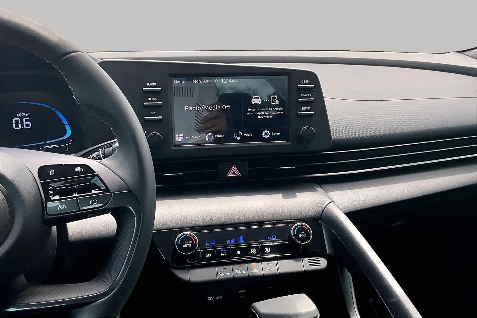 2026 Hyundai Elantra SEL Sport Serenity White at Mercedes-Benz of Houston North