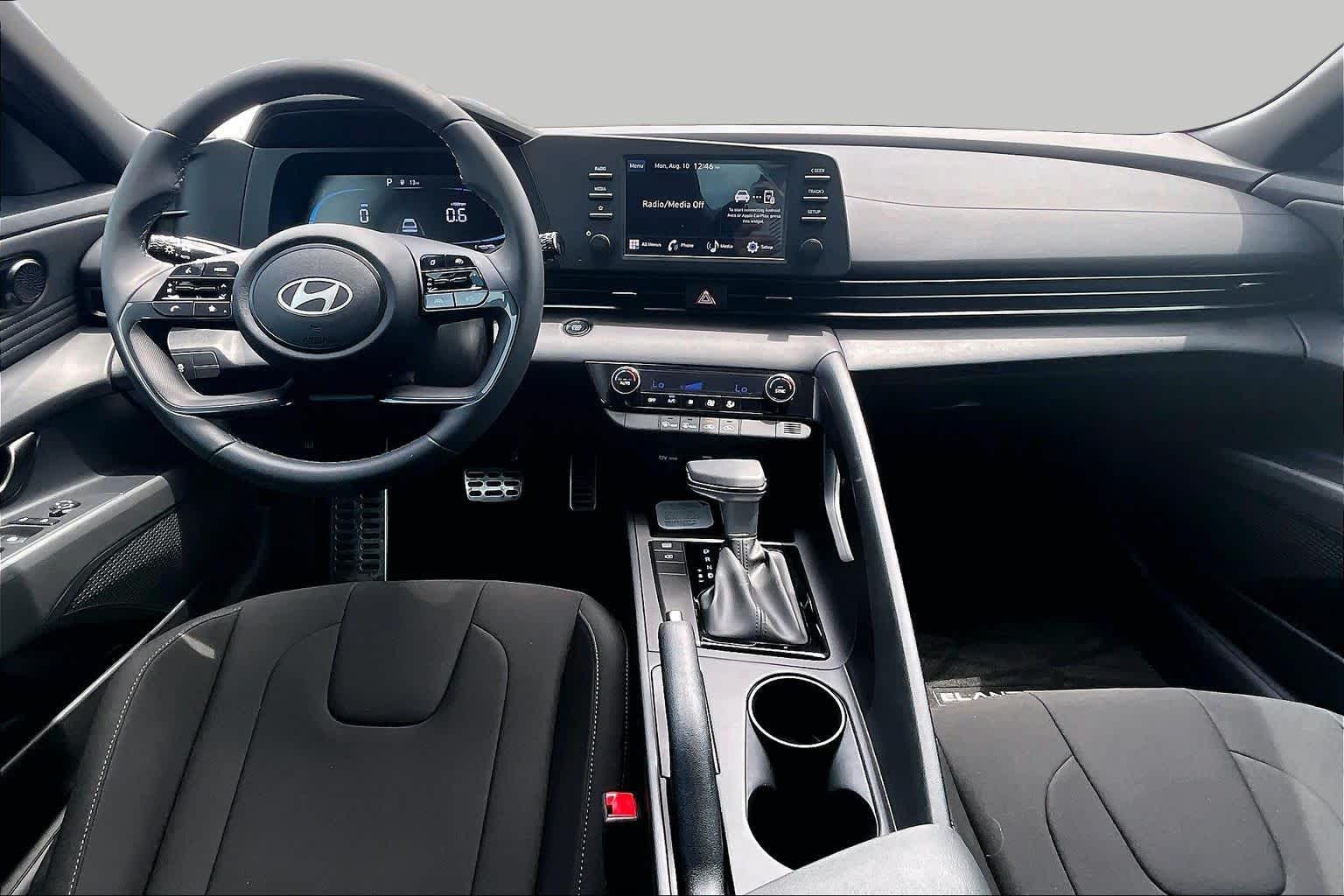 2026 Hyundai Elantra SEL Sport Serenity White at Mercedes-Benz of Houston North