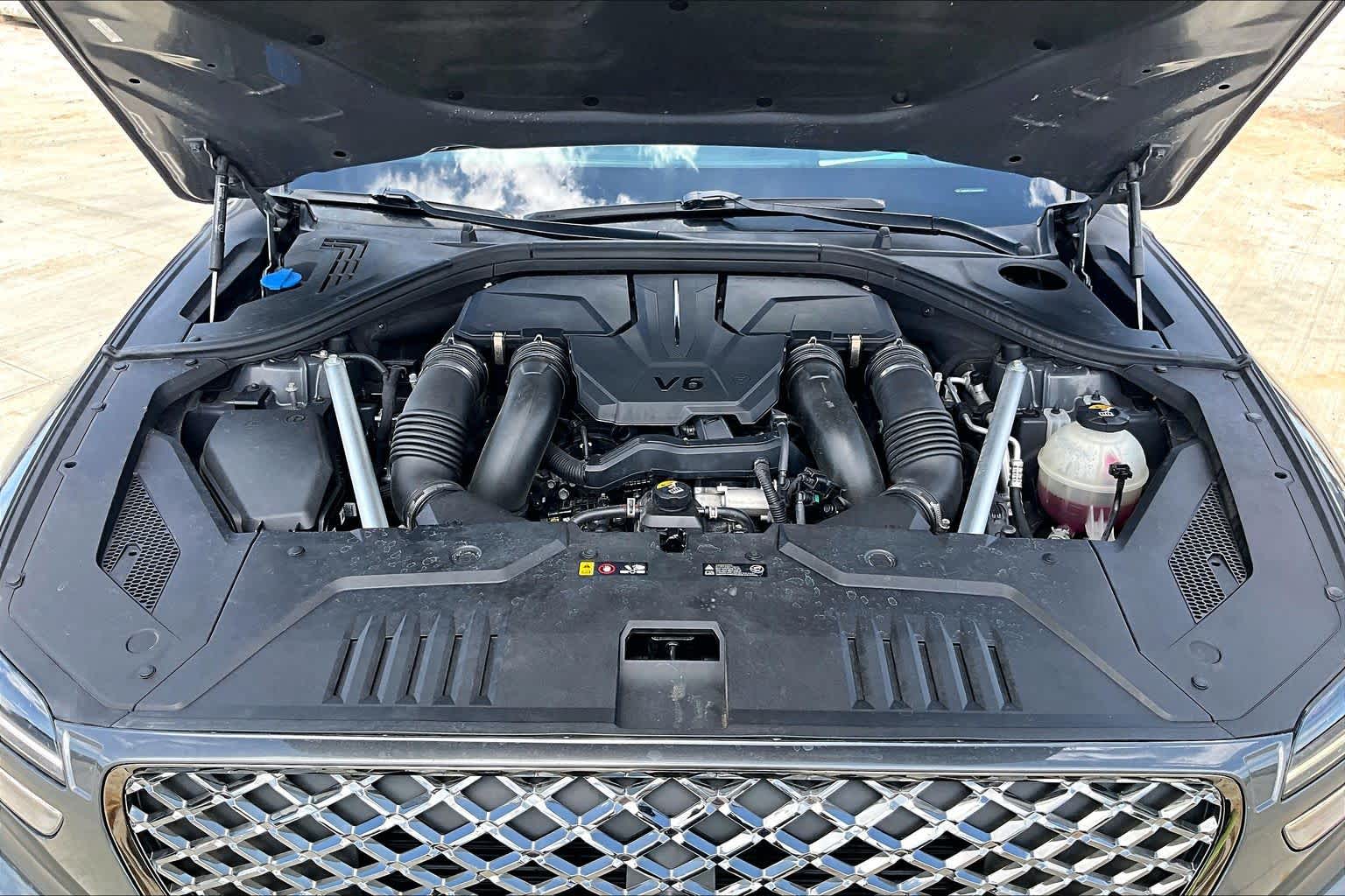 2022 Genesis GV70 3.5T Sport Himalayan Gray at Auto Boutique Texas