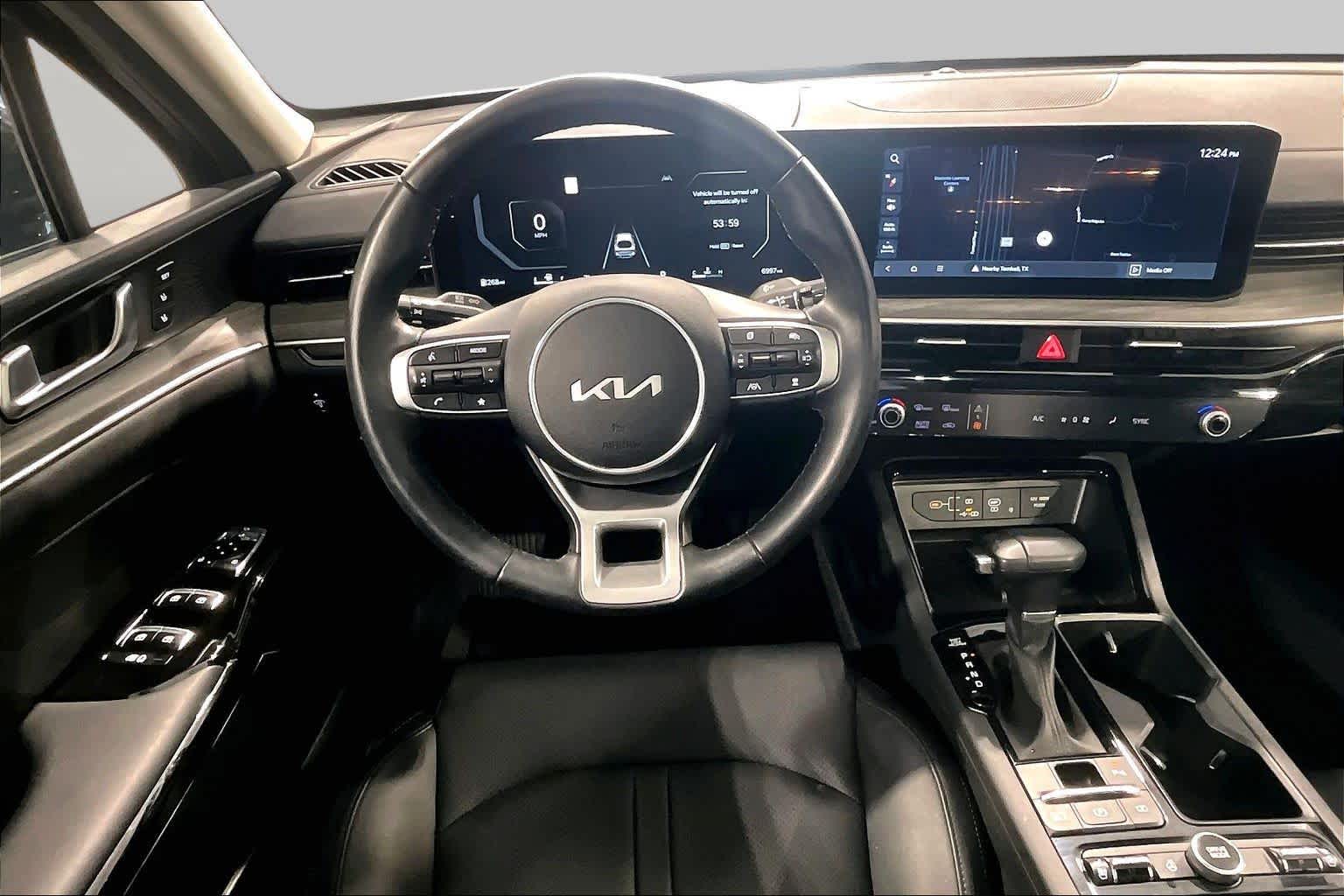 2025 Kia K5 EX Aurora Black Pearl at Beck & Masten Kia