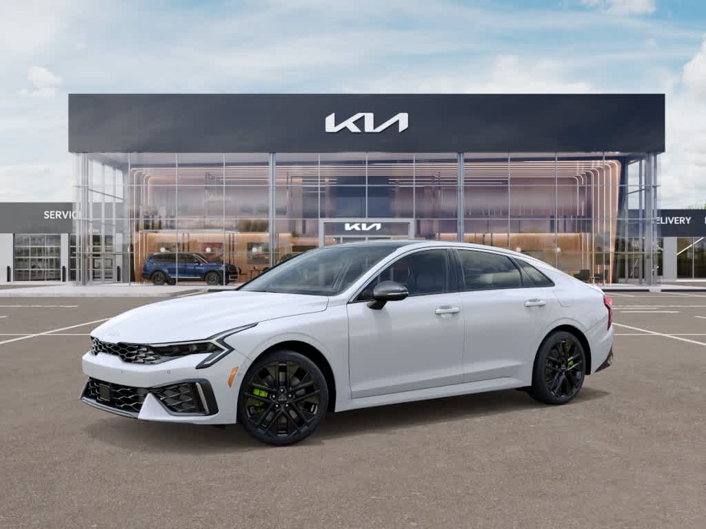 2026 Kia K5 GT Snow White Pearl at Beck & Masten Kia