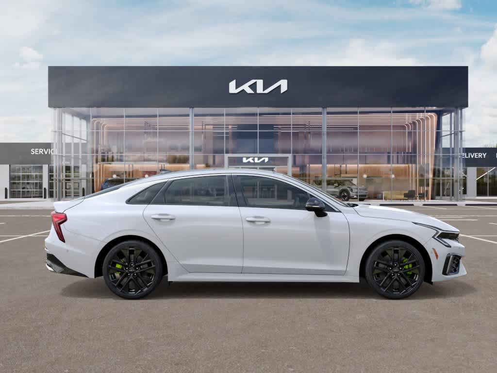 2026 Kia K5 GT Snow White Pearl at Beck & Masten Kia
