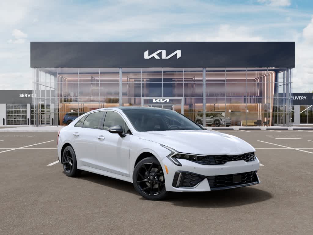2026 Kia K5 GT-Line Snow White Pearl at Beck & Masten Kia