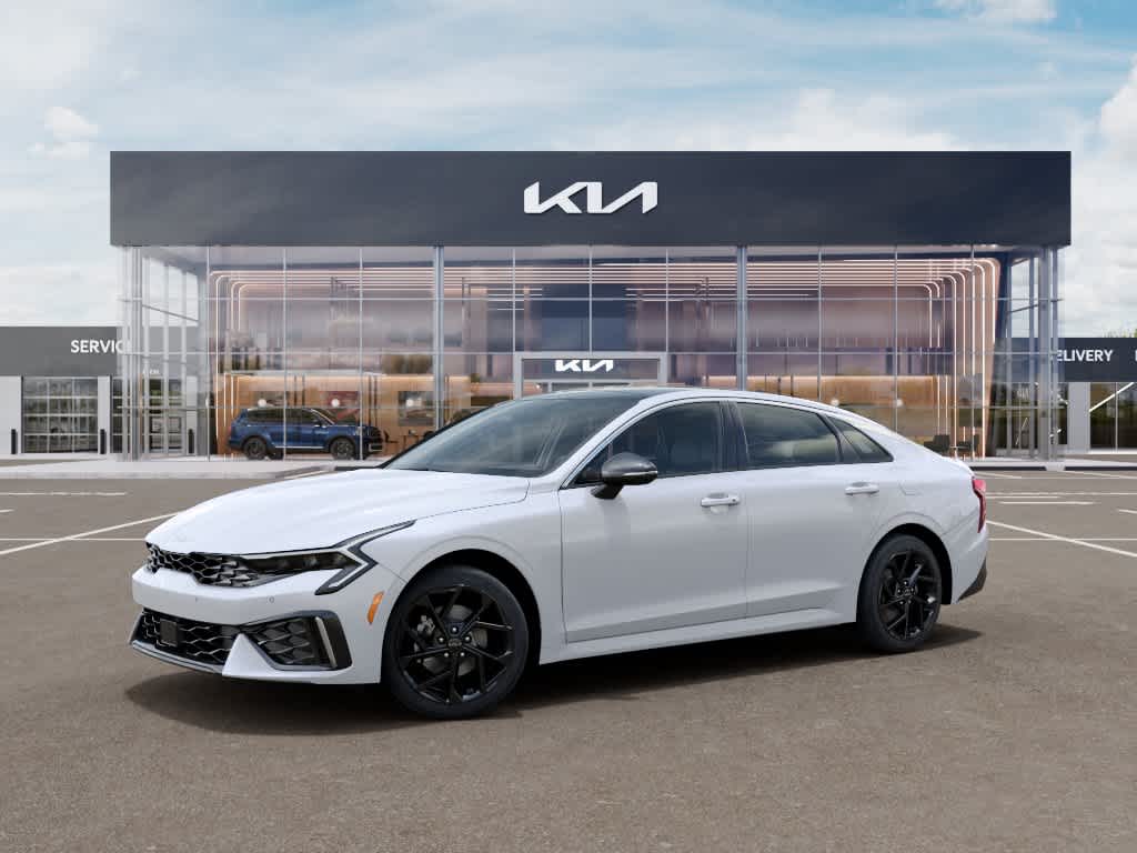 2026 Kia K5 GT-Line Snow White Pearl at Beck & Masten Kia
