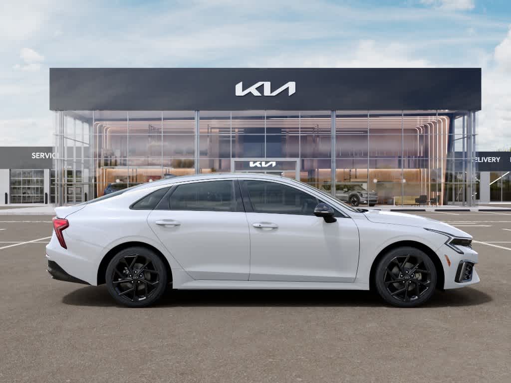 2026 Kia K5 GT-Line Snow White Pearl at Beck & Masten Kia