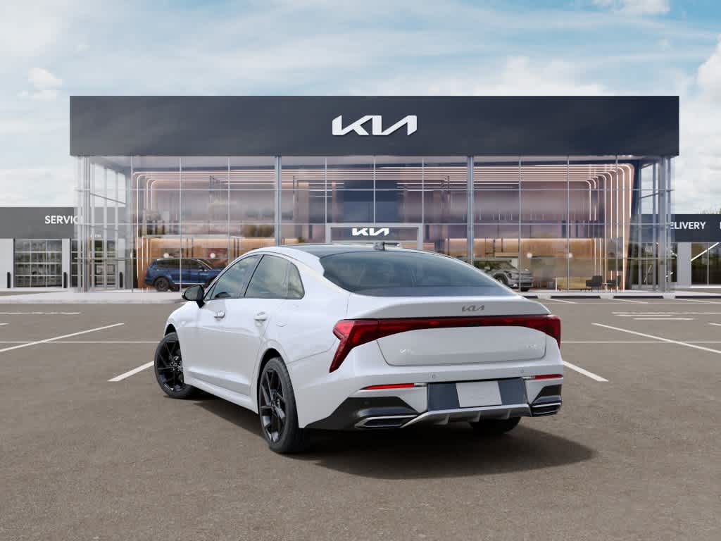 2026 Kia K5 GT-Line Snow White Pearl at Beck & Masten Kia