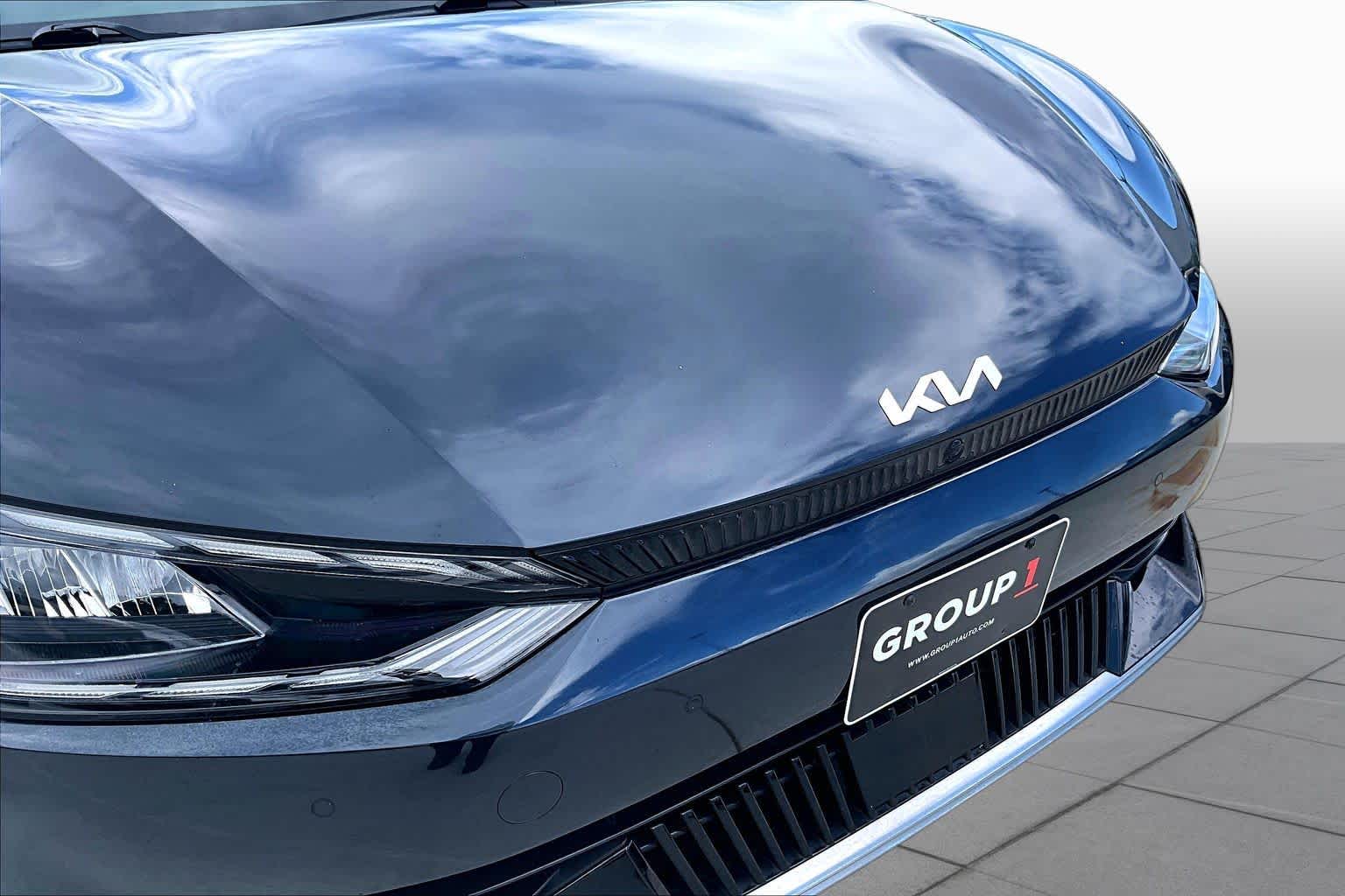 2023 Kia EV6 Wind Gravity Blue at Beck & Masten Kia