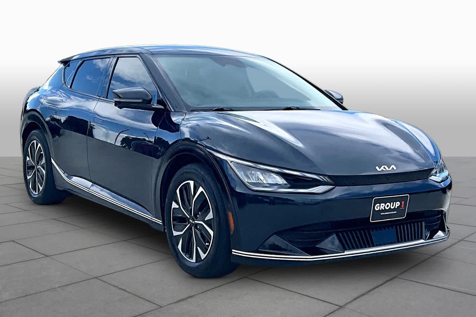 2023 Kia EV6 Wind Gravity Blue at Beck & Masten Kia