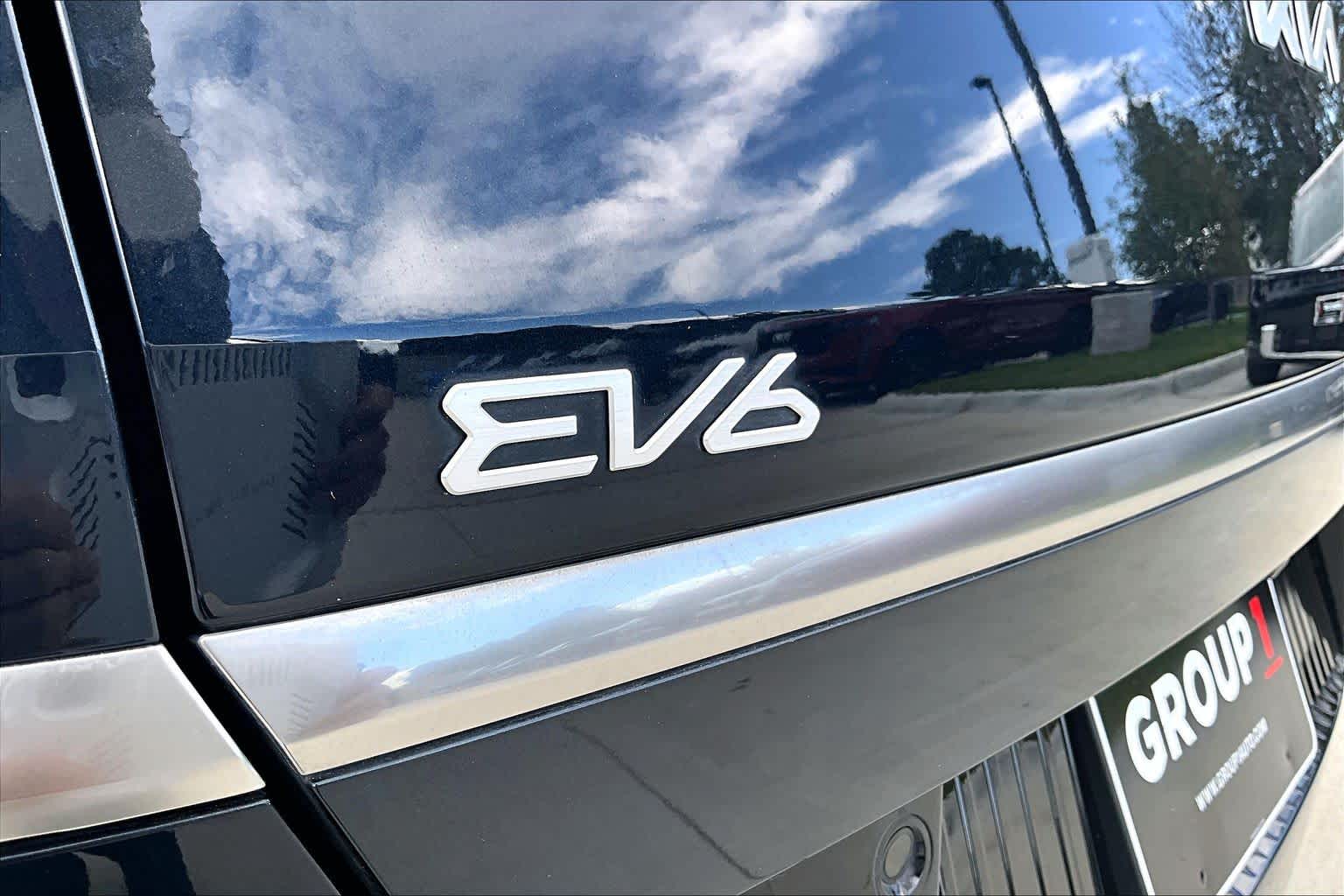 2023 Kia EV6 Wind Gravity Blue at Beck & Masten Kia
