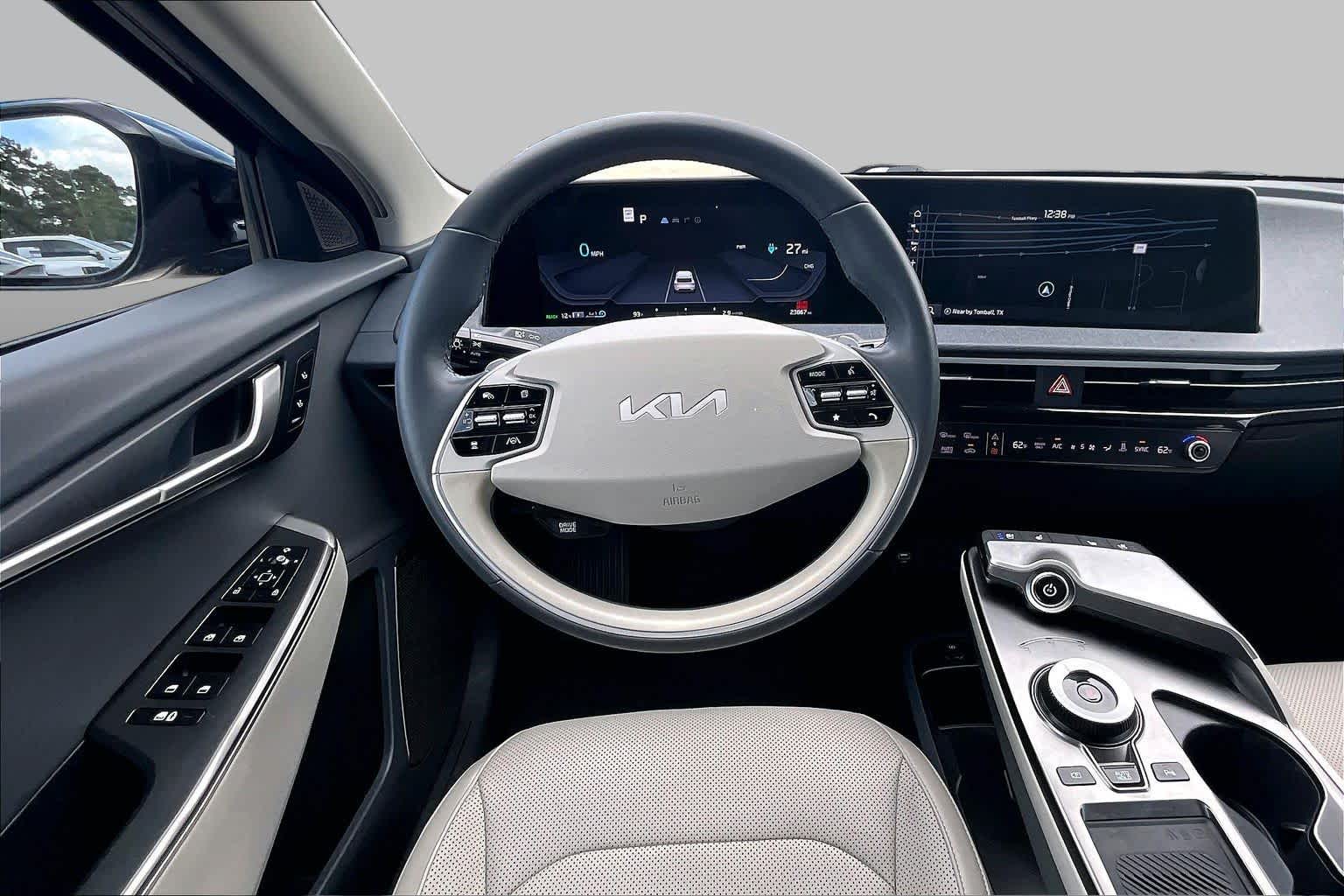 2023 Kia EV6 Wind Gravity Blue at Beck & Masten Kia