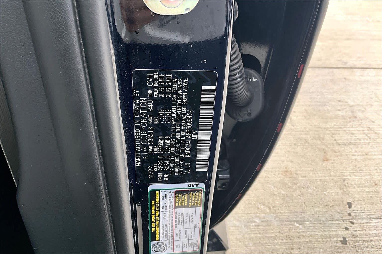 2023 Kia EV6 Wind Gravity Blue at Beck & Masten Kia