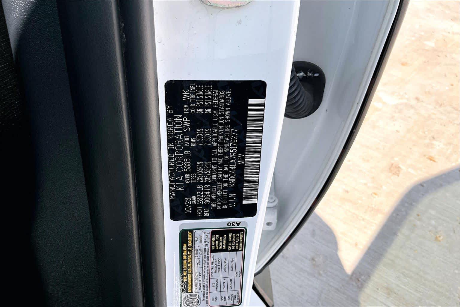 2024 Kia EV6 GT-Line Snow White Pearl at Beck & Masten Kia