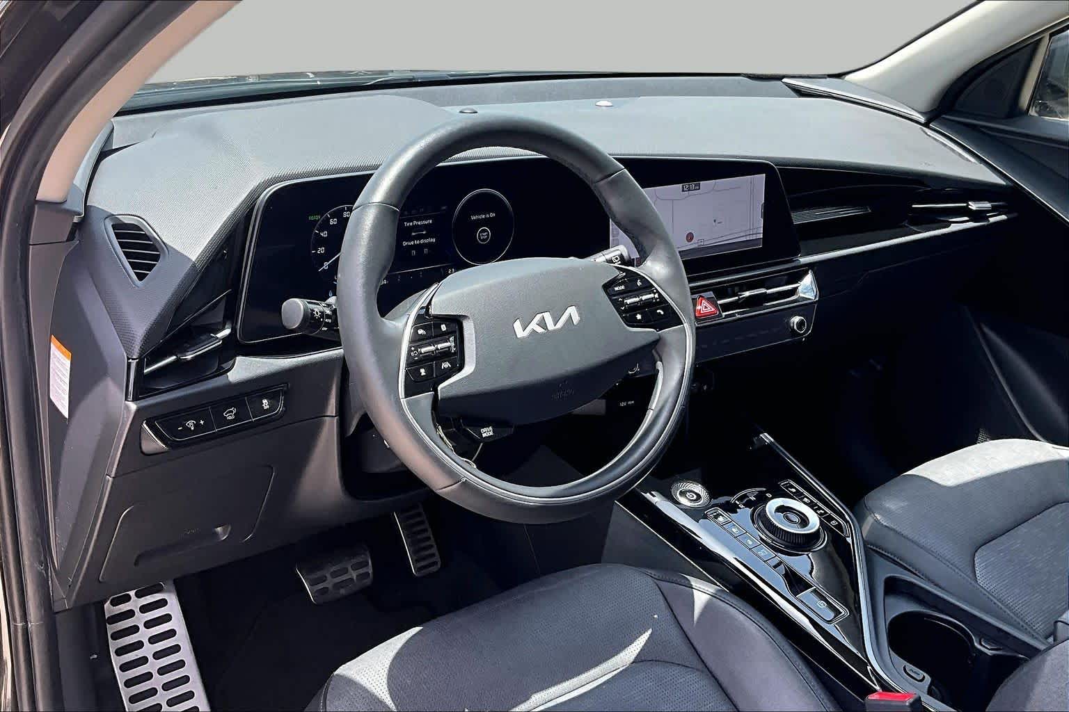 2023 Kia Niro EV Wave Graphite Gray at Texan GMC Buick