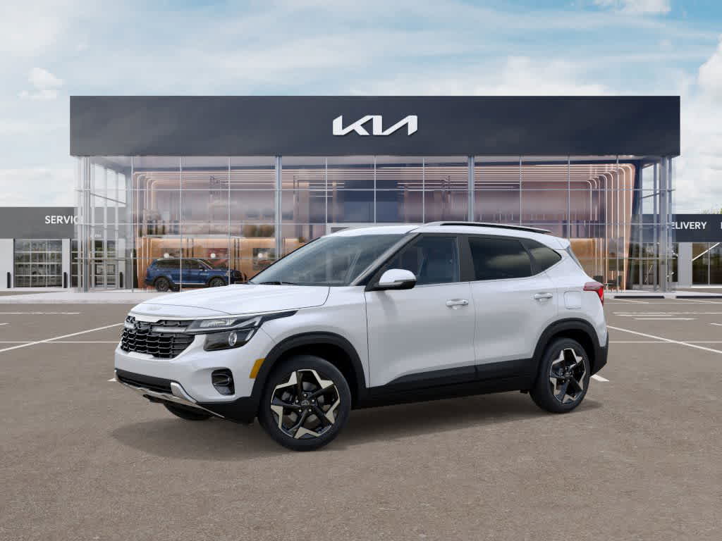 2026 Kia Seltos EX Snow White Pearl at Westside Kia