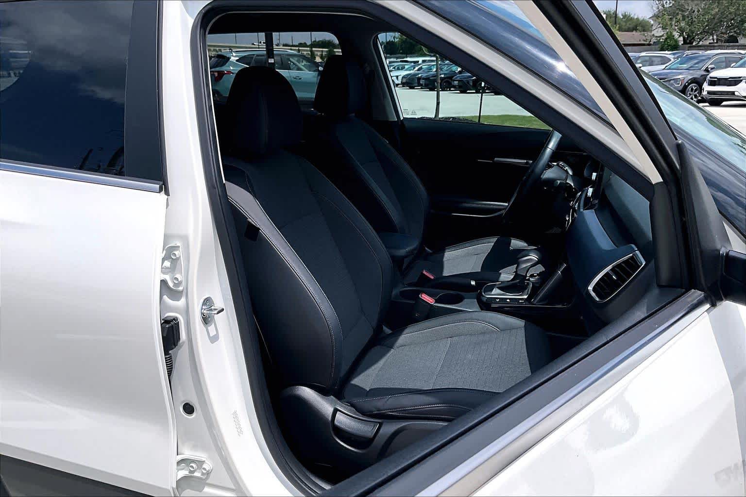 2023 Kia Seltos S Snow White Pearl at Tomball Ford