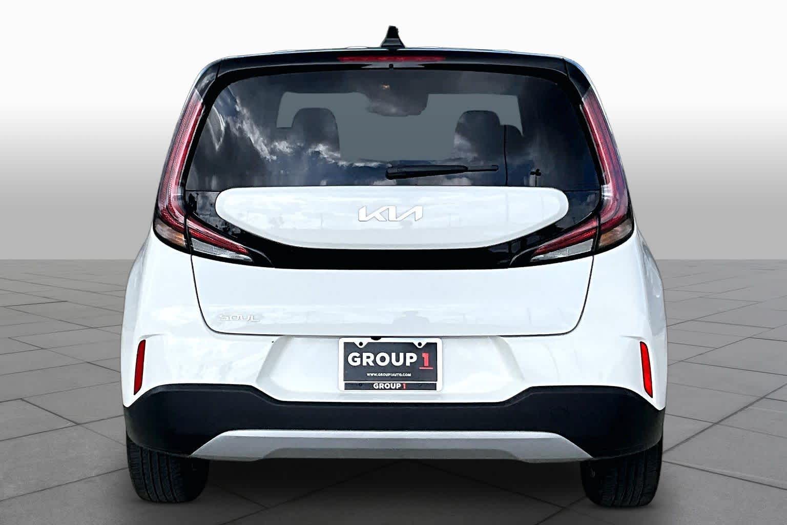 2025 Kia Soul S Clear White/Black Roof at Group 1 GMC Buick South
