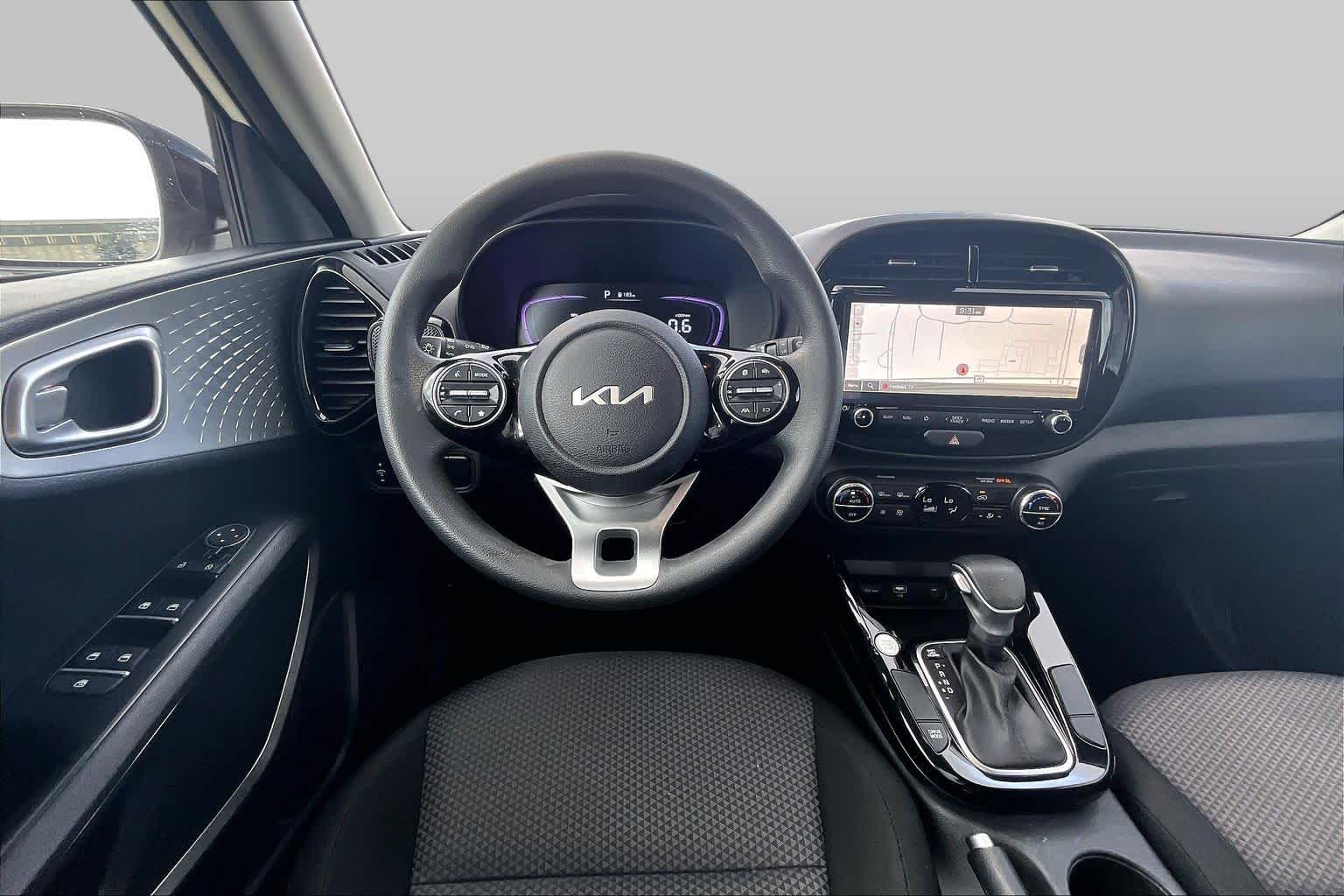 2025 Kia Soul S Clear White/Black Roof at Group 1 GMC Buick South