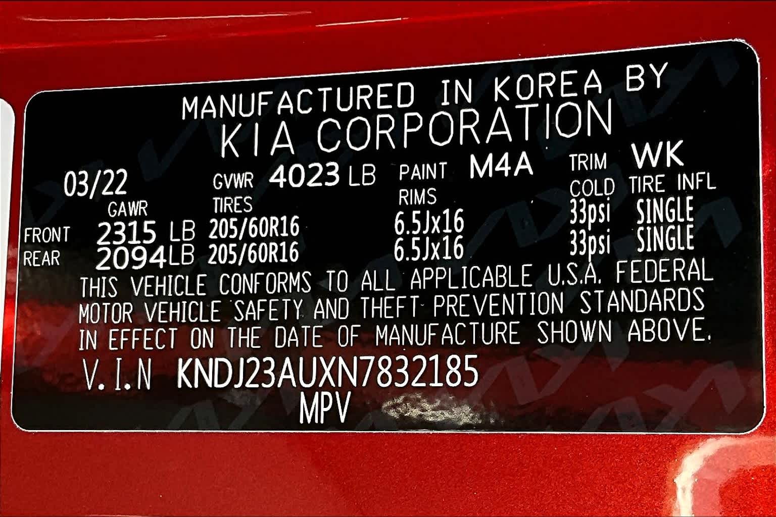 2022 Kia Soul LX Mars Orange at Beck & Masten Kia