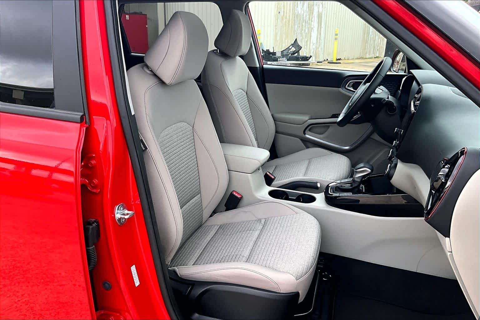 2025 Kia Soul EX Inferno Red at Beck & Masten Kia