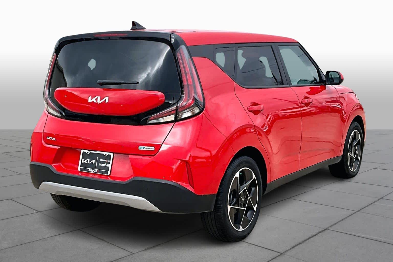 2025 Kia Soul EX Inferno Red at Beck & Masten Kia