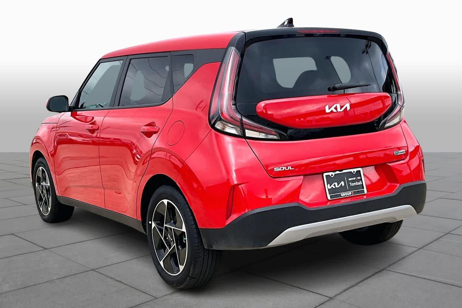 2025 Kia Soul EX Inferno Red at Beck & Masten Kia