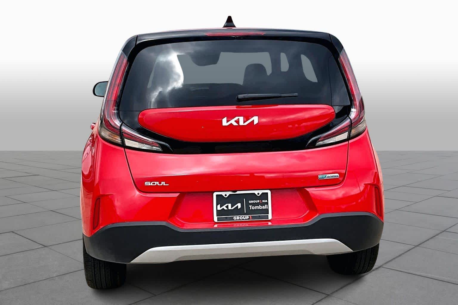 2025 Kia Soul EX Inferno Red at Beck & Masten Kia