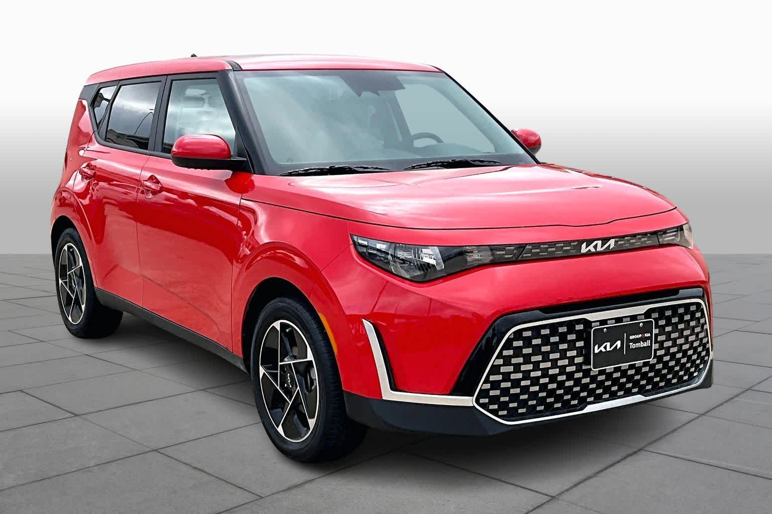 2025 Kia Soul EX Inferno Red at Beck & Masten Kia