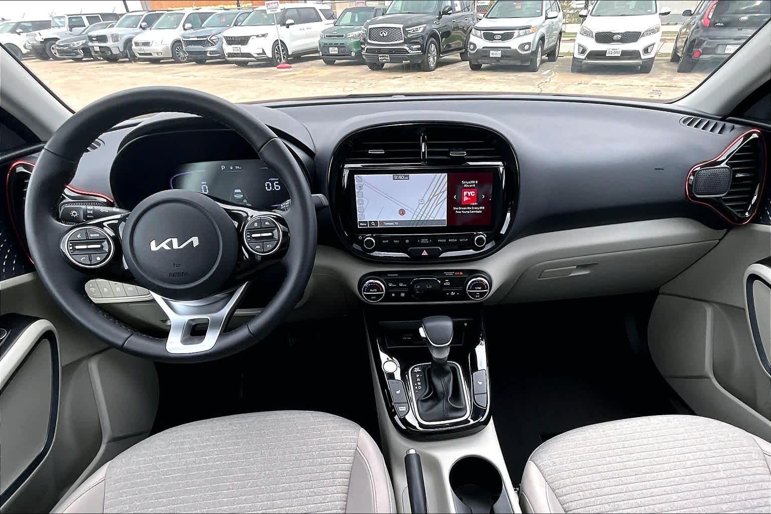 2025 Kia Soul EX Inferno Red at Beck & Masten Kia