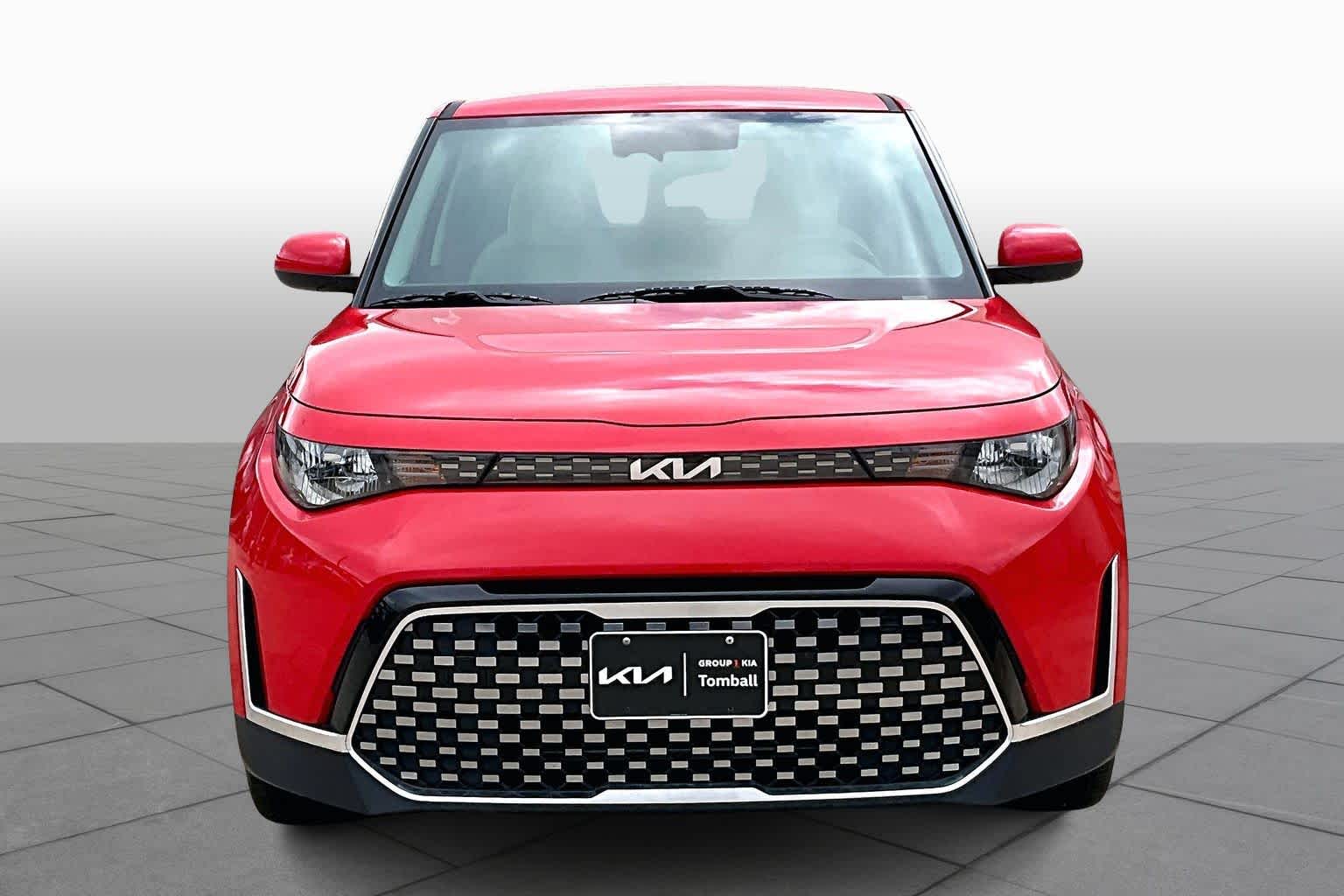 2025 Kia Soul EX Inferno Red at Beck & Masten Kia