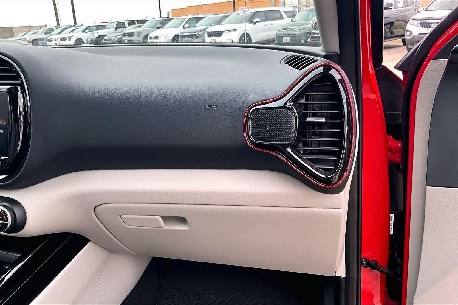 2025 Kia Soul EX Inferno Red at Beck & Masten Kia