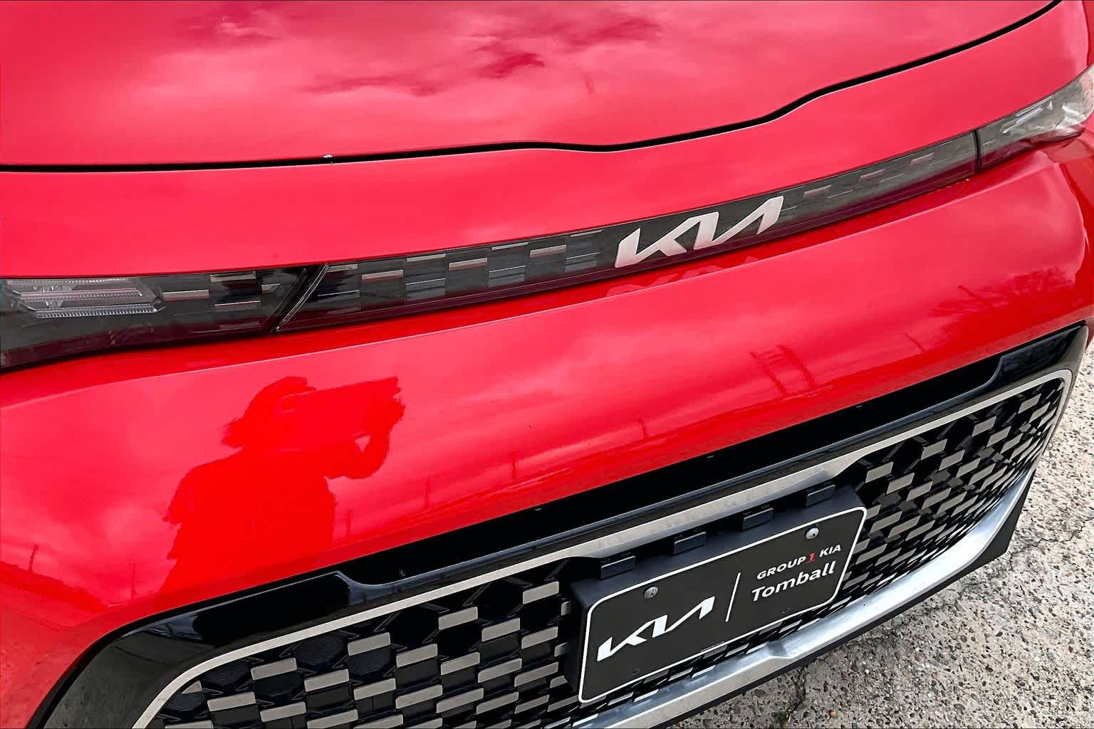 2025 Kia Soul EX Inferno Red at Beck & Masten Kia
