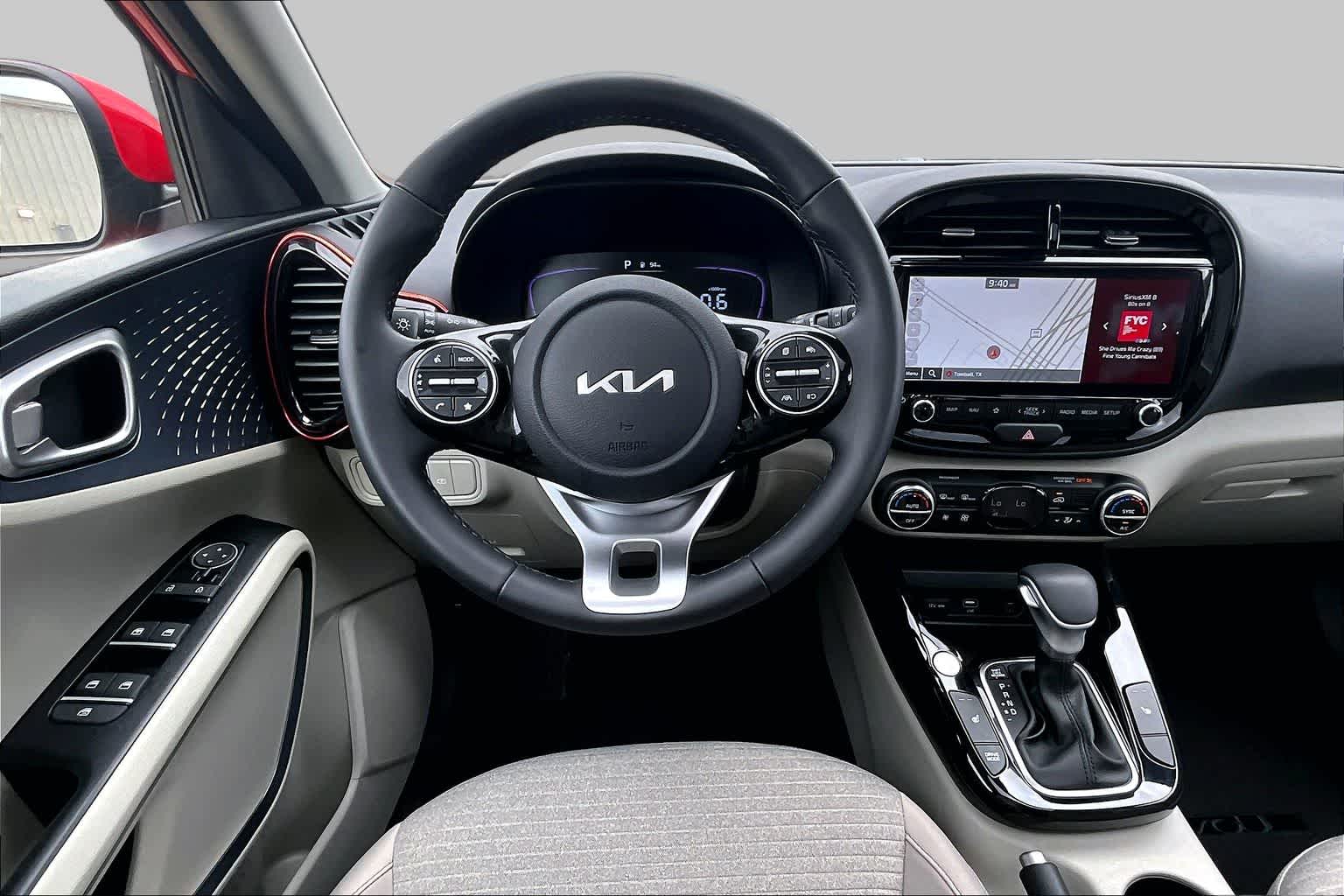 2025 Kia Soul EX Inferno Red at Group 1 GMC Buick South