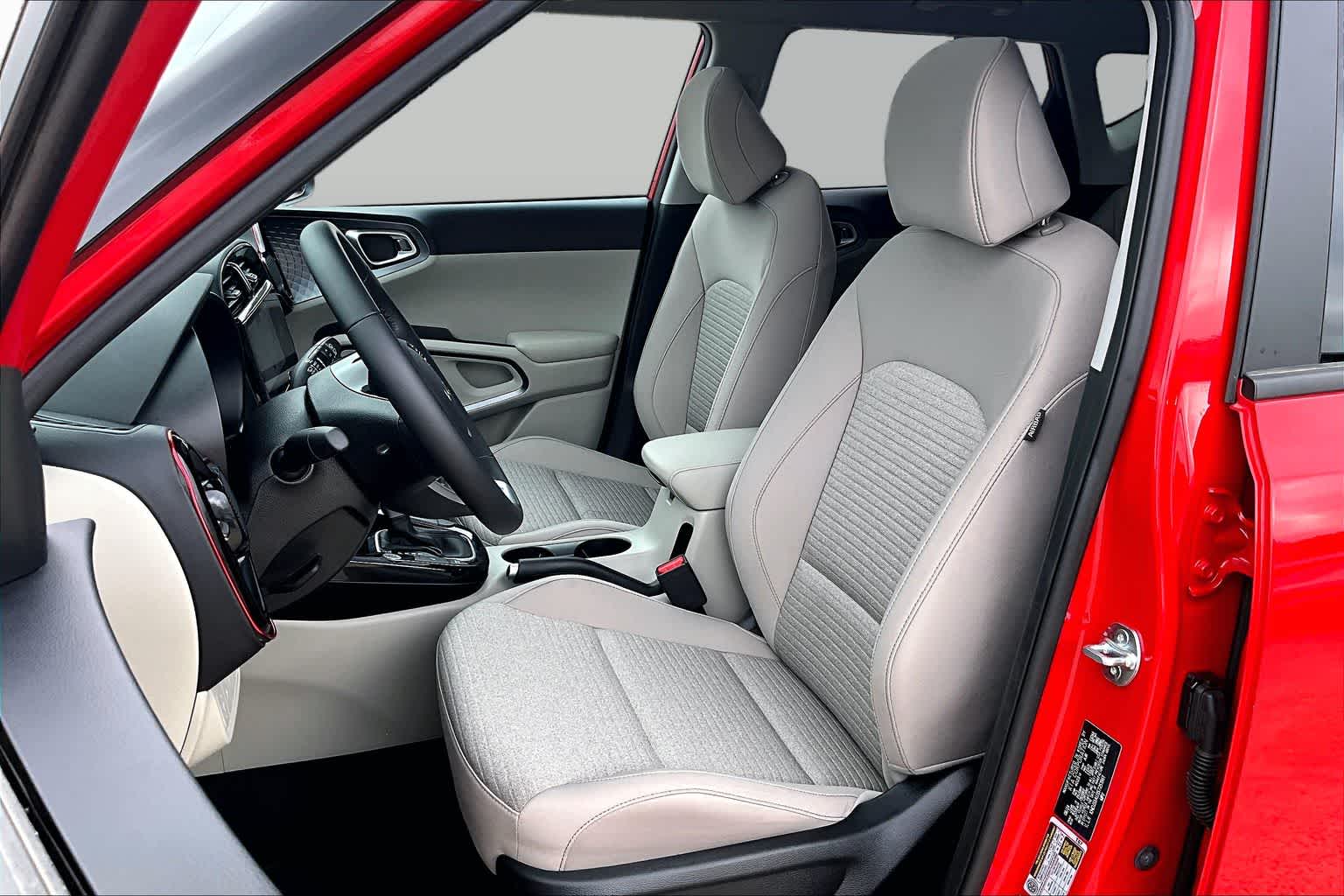 2025 Kia Soul EX Inferno Red at Group 1 GMC Buick South